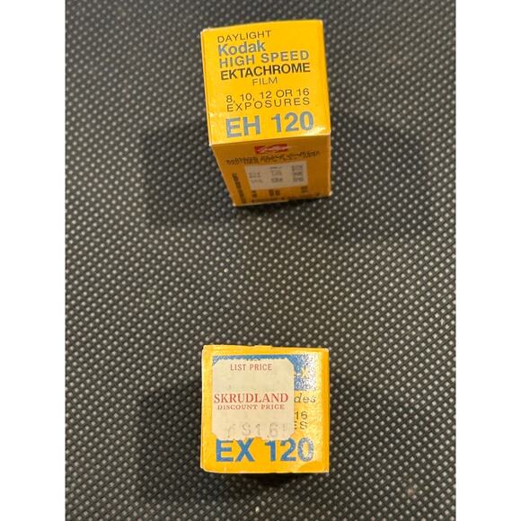 2 Rolls Expired Kodachrome 120 High Speed Ektachrome Color Film for Slides - Picture 3 of 4